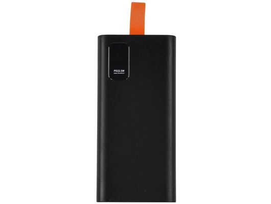 Внешний аккумулятор PERO PB10 60000 mAh, Li-Pol, output USB-C + 4 USB-A, черный